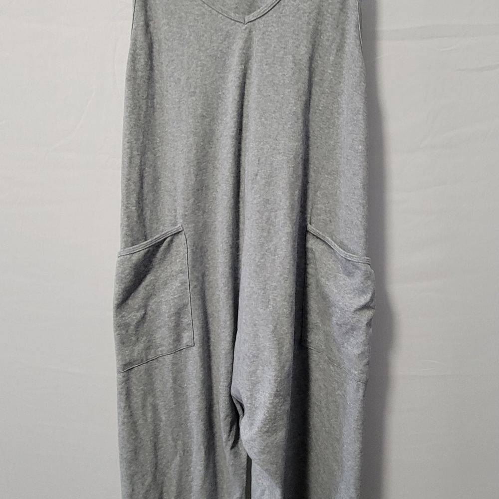 TARSE Woman Jumpsuits Casual V Neck Baggy Rompers Sleeveless Loose Adjustable... - Picture 11 of 14